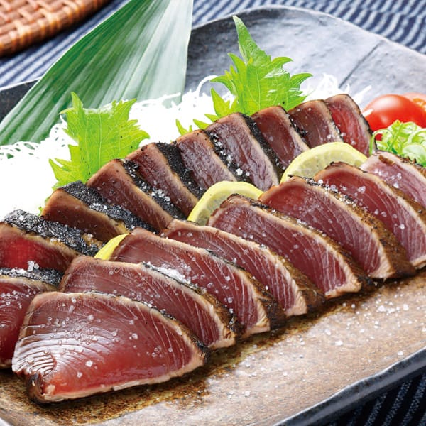高知 明神水産 藁焼き鰹塩たたき大2節セット(FSI-2S)【お届け期間:6月11日〜8月25日】【旬鮮便】【NN】　商品画像1
