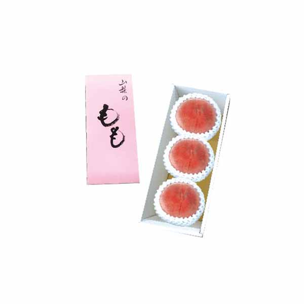 山梨県産 JAふえふき八代支所 もも (1kg・3玉)【お届け期間:7月5日〜8月15日】【KN】　商品画像1