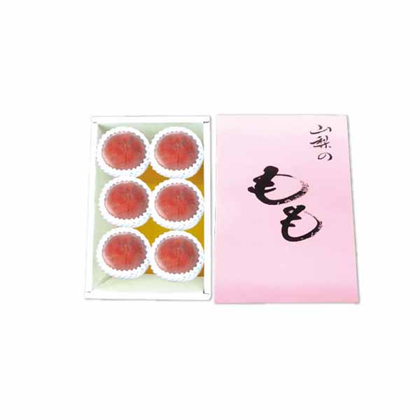 山梨県産 JAふえふき八代支所 もも (1.5kg・6玉)【お届け期間:7月5日〜8月15日】【KN】　商品画像1
