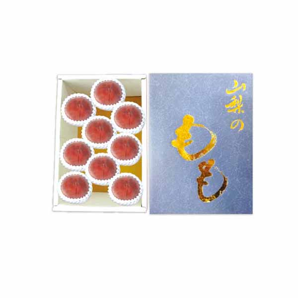 山梨県産 JAふえふき八代支所 もも (2.5kg・9玉)【お届け期間:7月5日〜8月15日】【KN】　商品画像1