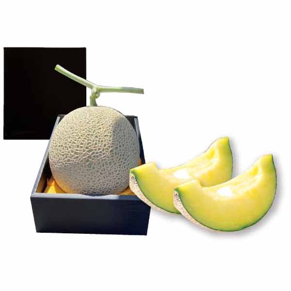 茨城県産 JA常総ひかり アールスメロン(1箱(1玉入り))【限定:100点】【お届け期間:9月10日〜9月25日】【KN】　商品画像1