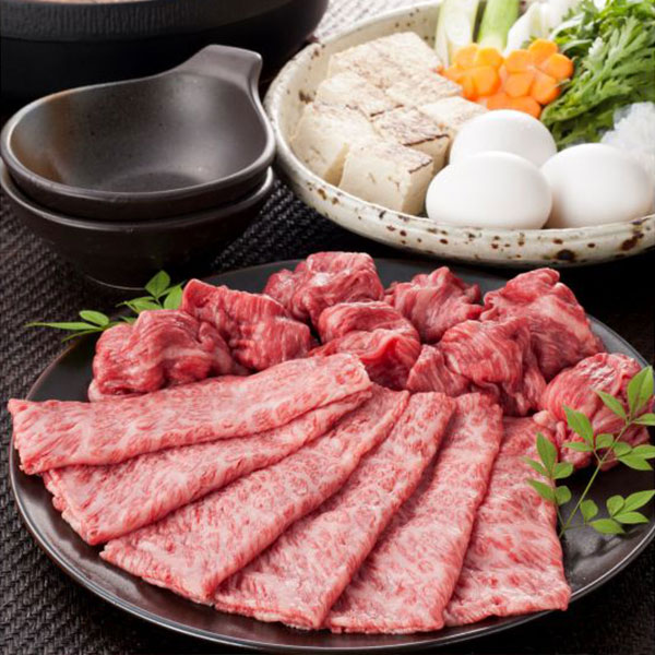 岐阜県産 飛騨牛すきやきセット 600g【お届け期間：8月7日〜8月13日】【お盆ごちそう特集】　商品画像1