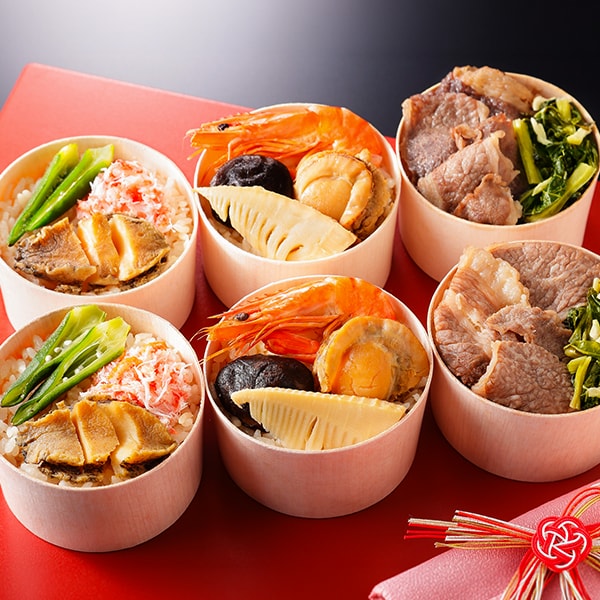 東京正直屋　三種のわっぱ飯詰合せ 3種各2個入り【お届け期間：8月7日〜8月12日】(L8296)【お盆ごちそう特集】【サクワ】【直送】　商品画像1