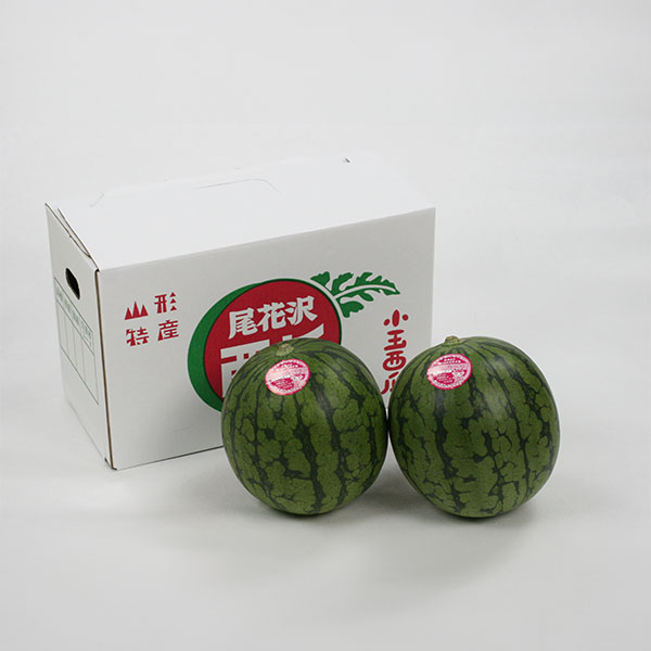 山形県産(尾花沢市) 尾花沢小玉すいか「ピノガール」【限定100点】【お届け期間：7月20日〜8月10日】【イオンゴールドカード会員さま限定特別セール7月】　商品画像1