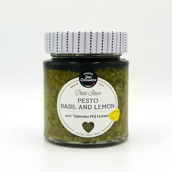 Cascina San Cassiano ソレント産レモンバジルソース 130g【ドロゲリア】　商品画像1
