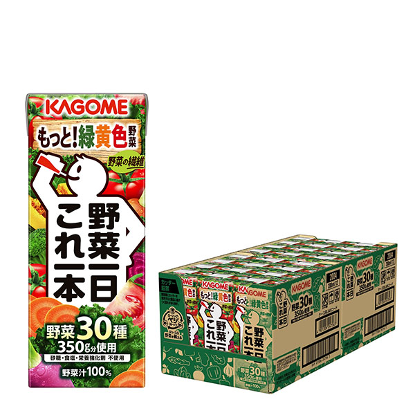 カゴメ 野菜一日これ一本 ケース 200ml×24本【超！ナツ夏祭り】　商品画像1