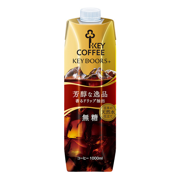 リキッドコーヒー天然水無糖 1000ml×6本入【超！ナツ夏祭り】　商品画像1