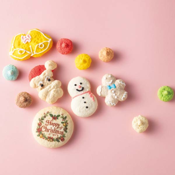 MACARON ET CHOCOLAT マカロンボーロクリスマス M【冬の贈りもの・お歳暮】　商品画像1