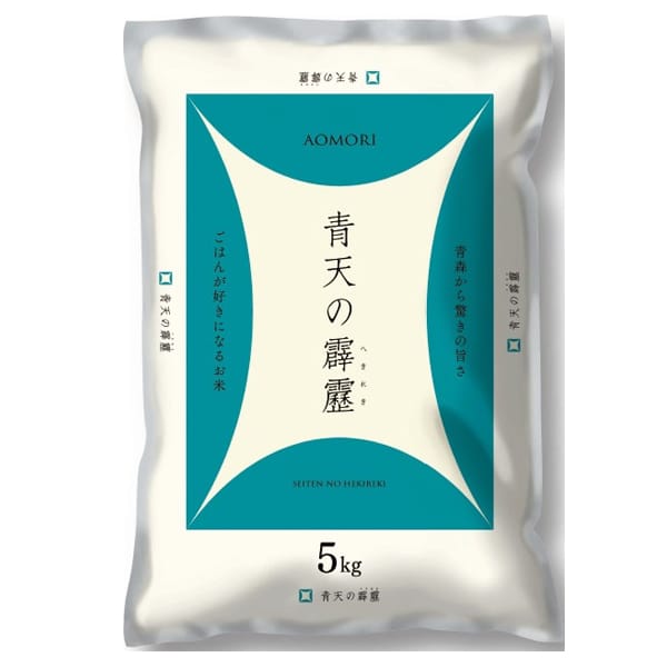 【令和7年産】【精米】ミエライス 青森県産青天の霹靂5kg【CB】　商品画像1