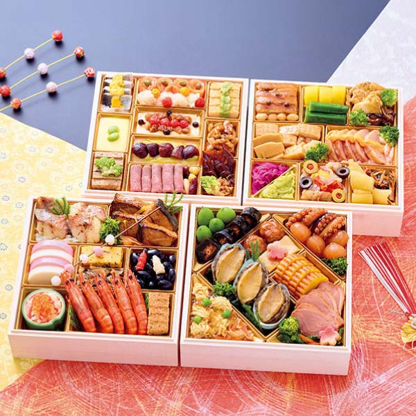 富山千里山荘 和洋与段重「寿春」【4〜5人前・67品目】【イオンのおせち】　商品画像1