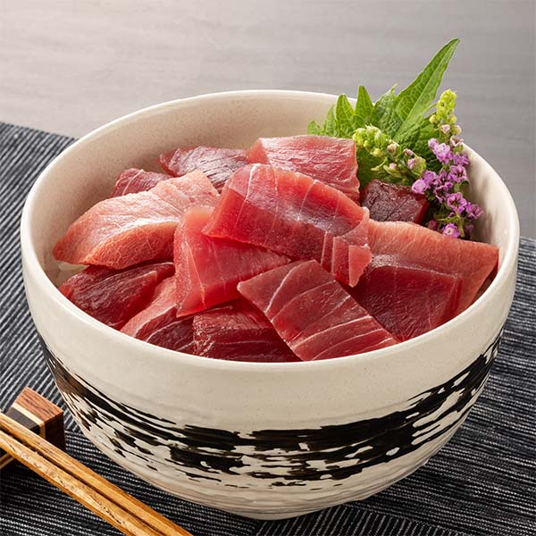 焼津石原水産 天然南まぐろ 赤身中トロ(不定形柵) 500g【敬老の日】　商品画像1