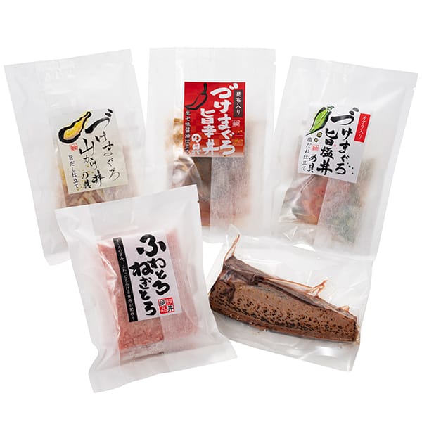 石原水産 まぐろ丼4種と鰹たたきセット【超！ナツ夏祭り】【CB】　商品画像1