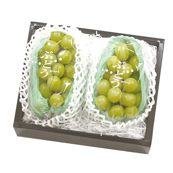 福島県(JAふくしま未来) シャインマスカット 秀品・550g×2房・計1.1kg 【お届け期間:8/15(土)〜9/10(木)】【MK】　商品画像1