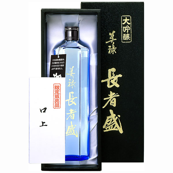 新潟銘醸 美禄 長者盛 大吟醸 720ml【おいしいお取り寄せ】 商品画像1