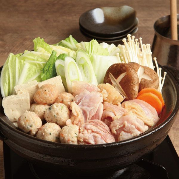 鳥取 大山鶏 大山鶏肉鍋物セット(むね肉つみれ600g、もも切身600g)【NN】 商品画像1