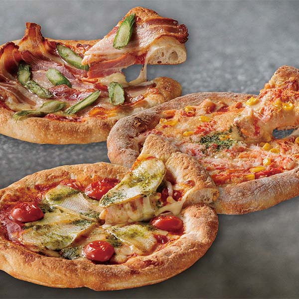 鳥取 PIZZA TORETATI 3種セット〜山陰〜(紅ずわいがにとコーンのピザ×1枚、のどぐろとトマトのピザ×1枚、ベーコンとアスパラのピザ×1枚)【NN】　商品画像1