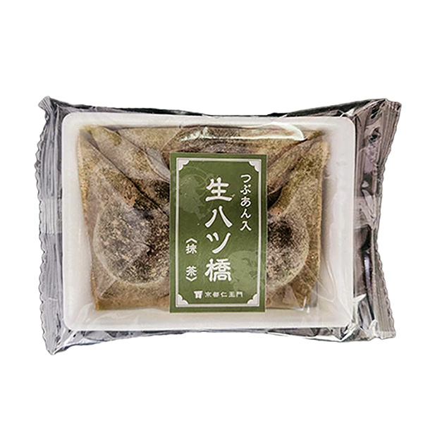 KYOEIDOカンパニー 抹茶つぶ餡入り生八ッ橋 5個入【＠FROZEN】　商品画像1