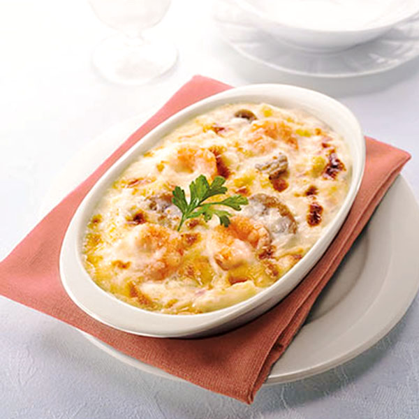 帝国ホテルキッチン エビのマカロニグラタン 220g【＠FROZEN】　商品画像1