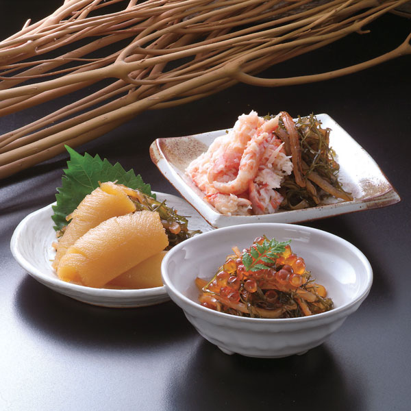 おが和 松前漬 3つの味【お届け期間：12月26日〜12月30日】【年末年始ごちそう特集】　商品画像1