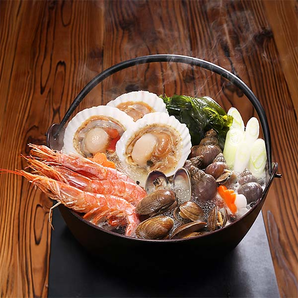 北海道郷土鍋 「貝だし」海鮮鍋【お届け期間：12月26日〜12月30日】【年末年始ごちそう特集】　商品画像1