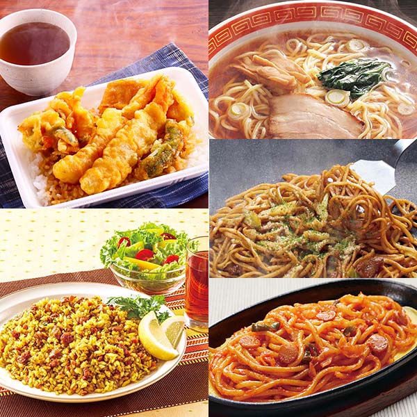 レンジでお手軽5日分ランチセット(L8349)【サクワ】　商品画像1