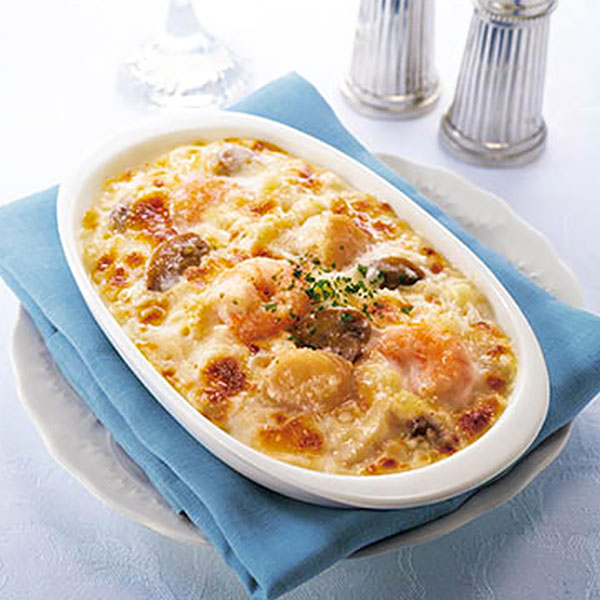 帝国ホテルキッチン 海老と帆立のマカロニグラタン 220g【＠FROZEN】　商品画像1