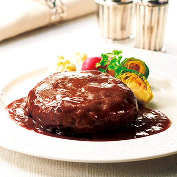 帝国ホテルキッチン 黒毛和牛のハンバーグデミグラスソース 190g【@FROZEN】 商品画像1