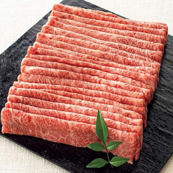 三重県産松阪牛 かたロースすきやき用・焼肉用食べくらべセット【冬の贈りもの・お歳暮】 商品画像1