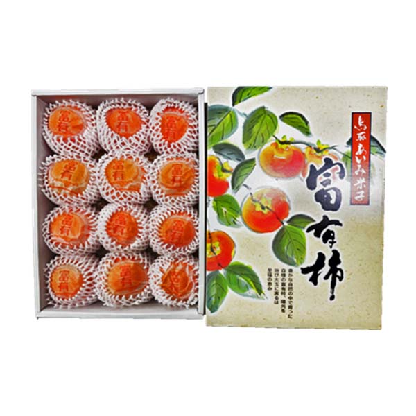 鳥取県産 柿 富有かき 赤秀 4kg 【限定50点】【お届け期間：11月5日〜12月10日】【オクトーバーフェスト】【おいしいお取り寄せ】　商品画像1