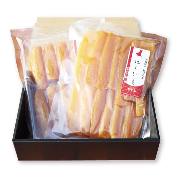 茨城県産 那珂郡東海村地区 紅はるか干し芋(平干し・丸干し)大袋セット 400g 各1袋入り【お届け期間:11月11日〜2月28日】【KN】 商品画像1