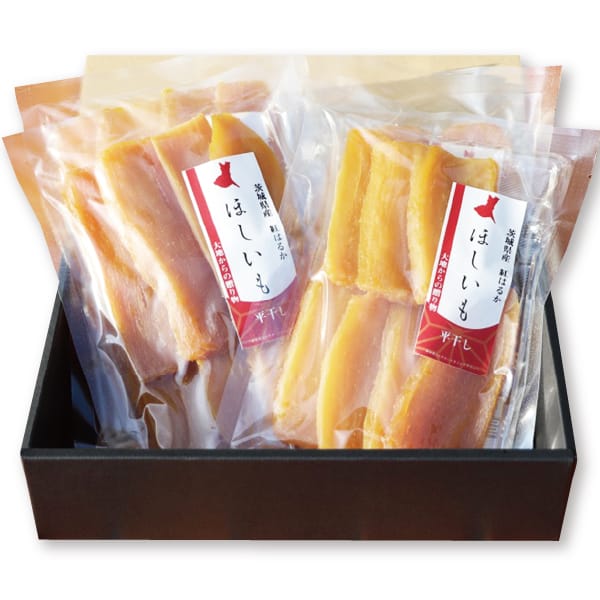 茨城県産 那珂郡東海村地区 紅はるか干し芋(平干し) 200g 4袋入り【お届け期間:11月11日〜2月28日】【KN】 商品画像1
