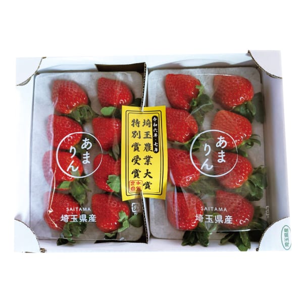 埼玉県産 加須市地区 水野農園のいちご(あまりん) 250g入×2パック【お届け期間:1月5日〜3月31日】【KN】 商品画像1
