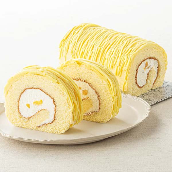 ロリアン洋菓子店 黄金のモンブランロール2本入【冬の贈りもの・お歳暮】　商品画像1