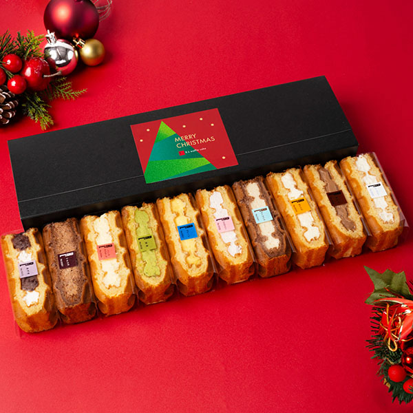 R.L(エール・エル) ワッフルケーキ クリスマス10個セット【イオンのクリスマス】　商品画像1