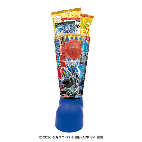 ハート 仮面ライダーマイスブーツ ブーツ限定マイスシードエグズ(クリスマスVer.)付き (菓子5個入)【イオンのクリスマス】　商品画像1