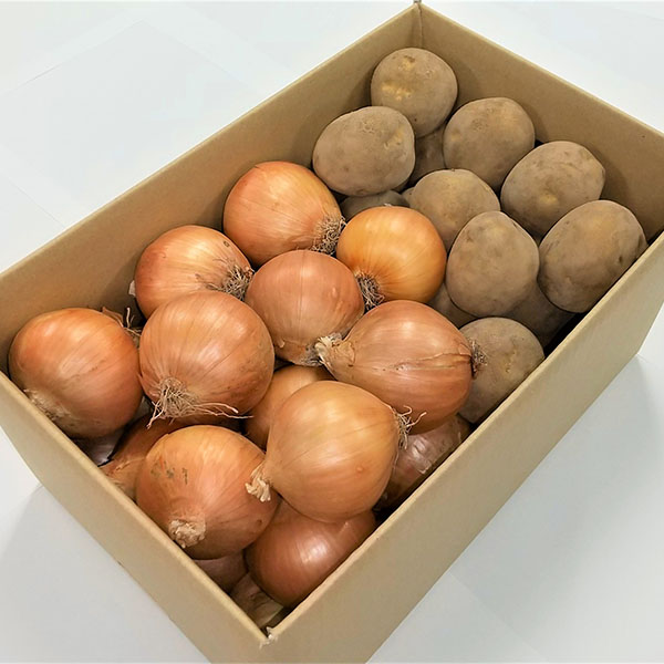 北海道産(トップバリュ減の恵み) じゃがいも たまねぎ詰合せ 計5kg【限定2000点】【お届け期間：11月10日〜12月28日】【ブラックフライデー】　商品画像1