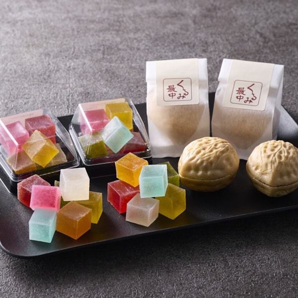 中津菓子かねい くるみ最中とにじいろ琥珀の詰合せ大【おいしいお取り寄せ】　商品画像1