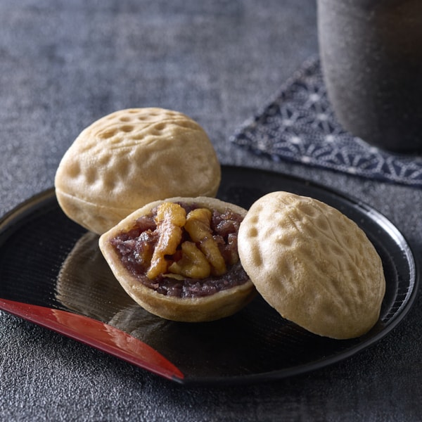 中津菓子かねい くるみ最中6個入【おいしいお取り寄せ】　商品画像1