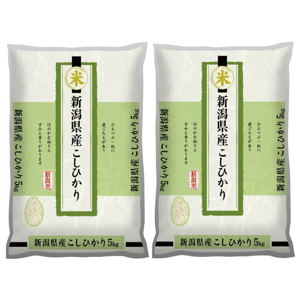 神明 【新米】【令和8年産】【精米】新潟県産こしひかり 10kg(5kg×2袋)【お買い得セール10月】 商品画像1