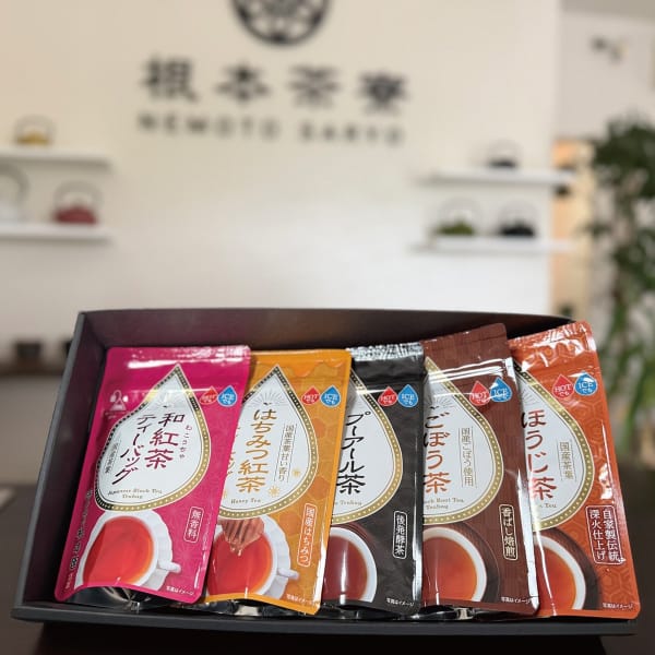 茨城 お茶の根本園 ティーバックギフト5種 [S-3 ]【冬の贈りもの・お歳暮】【KN】　商品画像1