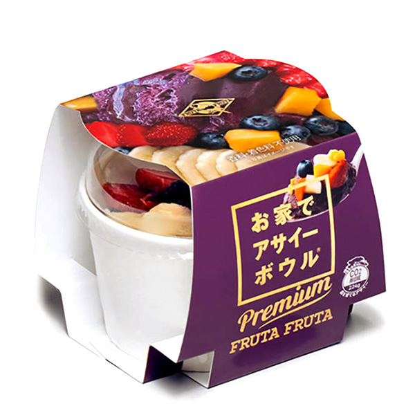 フルッタフルッタ お家でアサイーボウル プレミアム 180ml【＠FROZEN】　商品画像1