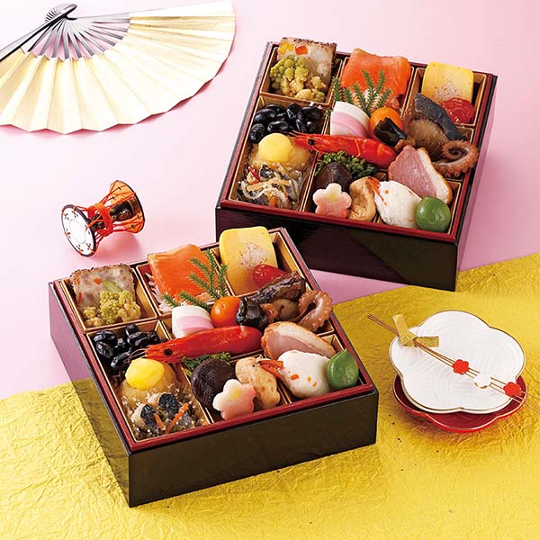 〈12月29日・30日お届け〉祇おん江口監修 和洋おせち 祝春 【1人前×二段・24品目】【ブラックフライデー】　商品画像1