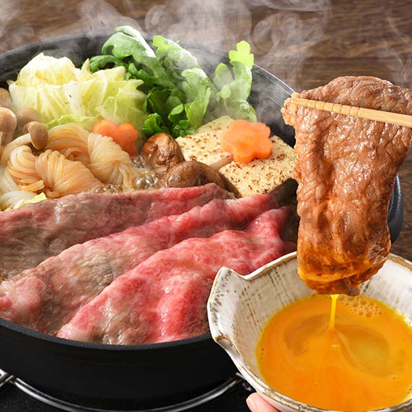 滋賀県産 近江牛もも切りおとしすきやき用800g【ブラックフライデー】 商品画像1