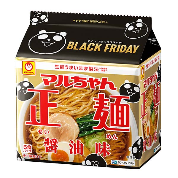 ブラックフライデーマルちゃん正麺醤油味 ケース販売 5食入×6個【ブラックフライデー】 商品画像1
