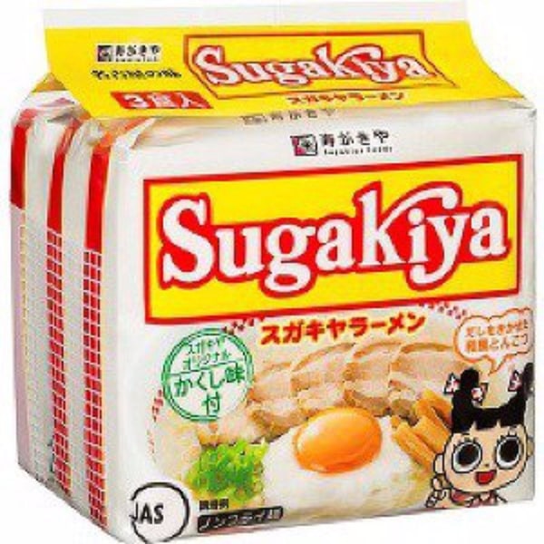 寿がきや SUGAKIYAラーメン ケース販売(3食パック(333g)×8個入り)【ブラックフライデー】【CB】　商品画像1