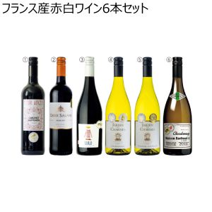 フランス産赤白ワイン6本セット 【夏ギフト・お中元】 [TE-RW6]