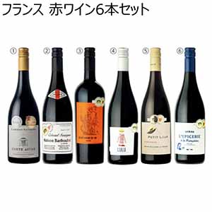 フランス 赤ワイン6本セット【夏ギフト・お中元】[FS-RR6]