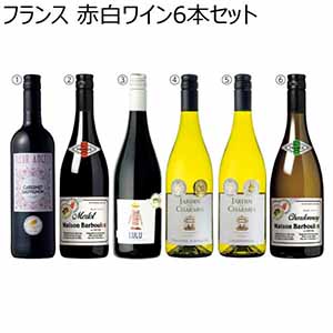 フランス 赤白ワイン6本セット【夏ギフト・お中元】[FS-RB6]
