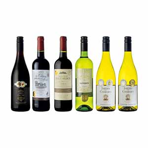 フランス産 赤白ワイン6本セット【夏の贈りもの・お中元】[FR-RW6]