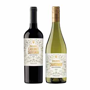 エミリアーナ オーガニックワイン赤白セット【冬の贈りもの・お歳暮】[EM-CS2]